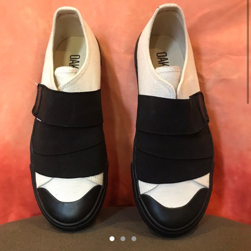 🔳BLACK & WHITE OAK KICKS 🔳